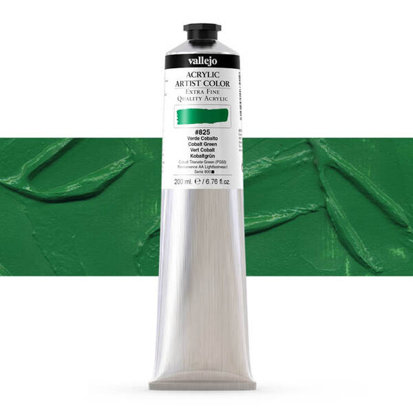 Vallejo Artist Akrilik Boya 200Ml Seri 6 825 Cobalt Green - 1