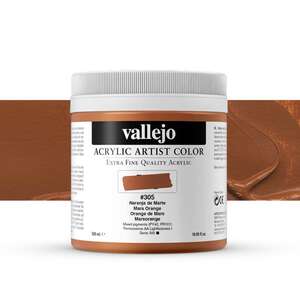 Vallejo Artist Akrilik Boya 500Ml Seri 1 305 Mars Orange - 1
