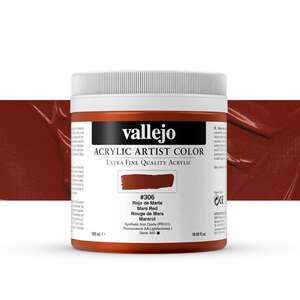 Vallejo Artist Akrilik Boya 500Ml Seri 1 306 Mars Red - 1