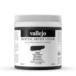 Vallejo Artist Akrilik Boya 500Ml Seri 1 309 Mars Black - 3