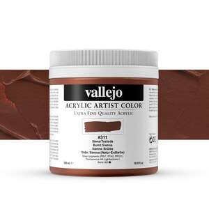 Vallejo Artist Akrilik Boya 500Ml Seri 1 311 Burnt Sienna - Vallejo