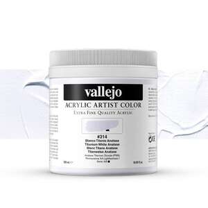 Vallejo - Vallejo Artist Akrilik Boya 500Ml Seri 1 314 Titanium White