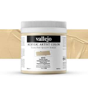 Vallejo Artist Akrilik Boya 500Ml Seri 1 315 Unbleached Titanium - 1