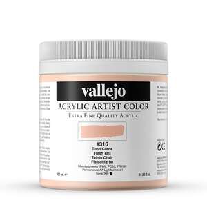 Vallejo Artist Akrilik Boya 500Ml Seri 1 316 Flesh Tint - 3