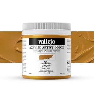 Vallejo Artist Akrilik Boya 500Ml Seri 1 317 Yellow Ochre - 1