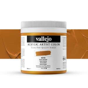 Vallejo Artist Akrilik Boya 500Ml Seri 1 318 Gold Ochre - 1