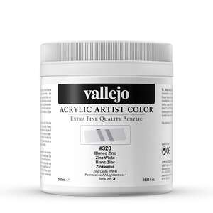 Vallejo Artist Akrilik Boya 500Ml Seri 1 320 Zinc White - 3