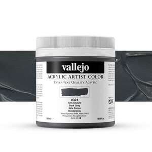 Vallejo Artist Akrilik Boya 500Ml Seri 1 321 Dark Grey - 1