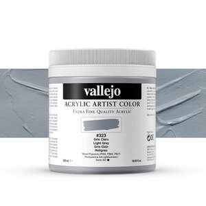 Vallejo - Vallejo Artist Akrilik Boya 500Ml Seri 1 323 Light Grey