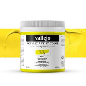 Vallejo - Vallejo Artist Akrilik Boya 500Ml Seri 2 401 Hansa Yellow