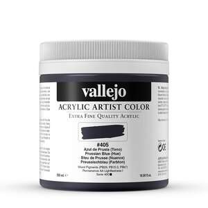 Vallejo Artist Akrilik Boya 500Ml Seri 2 405 Prussian Blue Hue - 3