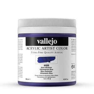 Vallejo Artist Akrilik Boya 500Ml Seri 2 406 Ultramarine Blue - 3