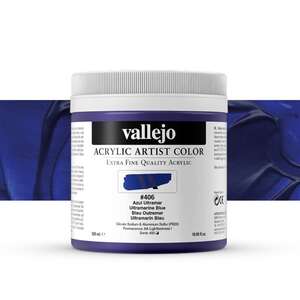 Vallejo Artist Akrilik Boya 500Ml Seri 2 406 Ultramarine Blue - 1