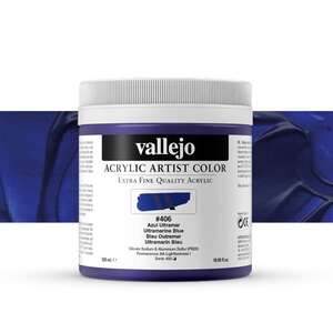 Vallejo - Vallejo Artist Akrilik Boya 500Ml Seri 2 406 Ultramarine Blue