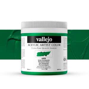 Vallejo Artist Akrilik Boya 500Ml Seri 2 409 Permanent Green - 1