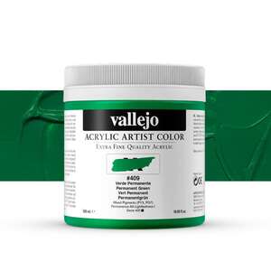 Vallejo - Vallejo Artist Akrilik Boya 500Ml Seri 2 409 Permanent Green