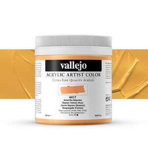 Vallejo Artist Akrilik Boya 500Ml Seri 2 417 Naples Yellow Hue - Vallejo
