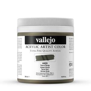 Vallejo Artist Akrilik Boya 500Ml Seri 2 420 Green Earth - 3