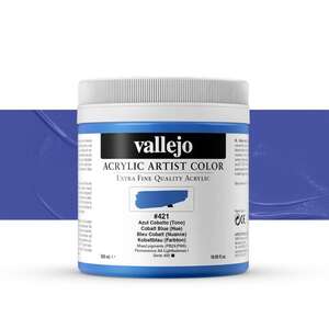 Vallejo Artist Akrilik Boya 500Ml Seri 2 421 Cobalt Blue Hue - 1