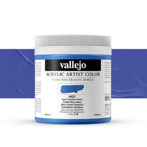 Vallejo - Vallejo Artist Akrilik Boya 500Ml Seri 2 421 Cobalt Blue Hue