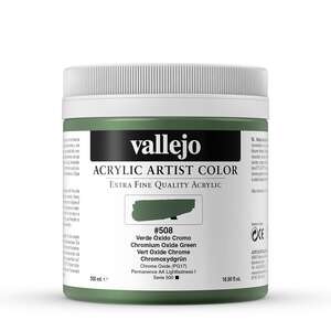 Vallejo Artist Akrilik Boya 500Ml Seri 3 508 Chromium Oxide Green - 3