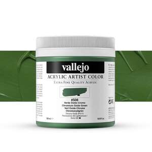 Vallejo Artist Akrilik Boya 500Ml Seri 3 508 Chromium Oxide Green - 1