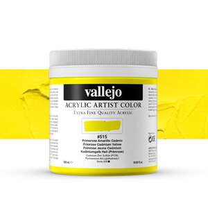 Vallejo - Vallejo Artist Akrilik Boya 500Ml Seri 3 515 Primrose Cadmium Yellow