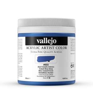 Vallejo Artist Akrilik Boya 500Ml Seri 4 603 Cobalt Blue Deep - 3