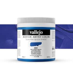 Vallejo - Vallejo Artist Akrilik Boya 500Ml Seri 4 603 Cobalt Blue Deep
