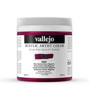 Vallejo Artist Akrilik Boya 500Ml Seri 4 606 Quinacridone Red Magenta - 3