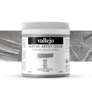 Vallejo Artist Akrilik Boya 500Ml Seri 5 701 Silver - Vallejo