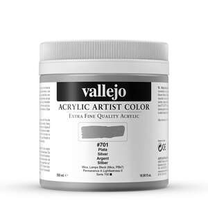 Vallejo Artist Akrilik Boya 500Ml Seri 5 701 Silver - 3