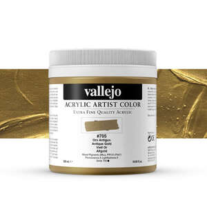 Vallejo Artist Akrilik Boya 500Ml Seri 5 705 Antique Gold - Vallejo