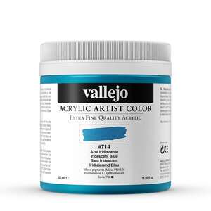 Vallejo Artist Akrilik Boya 500Ml Seri 5 714 Iridescent Blue - 3