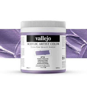 Vallejo Artist Akrilik Boya 500Ml Seri 5 716 Iridescent Violet - 1