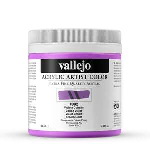 Vallejo Artist Akrilik Boya 500Ml Seri 6 802 Cobalt Violet - Thumbnail