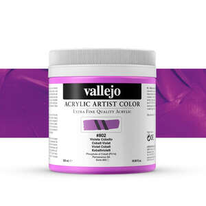 Vallejo - Vallejo Artist Akrilik Boya 500Ml Seri 6 802 Cobalt Violet