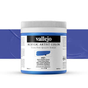 Vallejo - Vallejo Artist Akrilik Boya 500Ml Seri 6 808 Cobalt Blue
