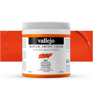 Vallejo Artist Akrilik Boya 500Ml Seri 6 821 Pyrrole Orange - Vallejo