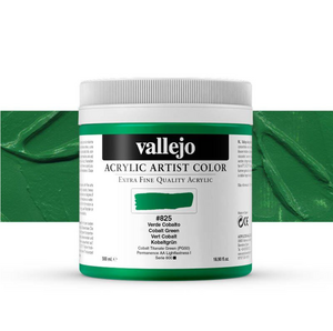Vallejo Artist Akrilik Boya 500Ml Seri 6 825 Cobalt Green - Vallejo