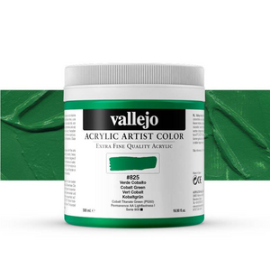 Vallejo - Vallejo Artist Akrilik Boya 500Ml Seri 6 825 Cobalt Green