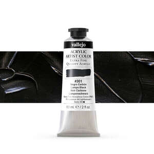 Vallejo Artist Akrilik Boya 60Ml Seri 1 301 Lamp Black - 1