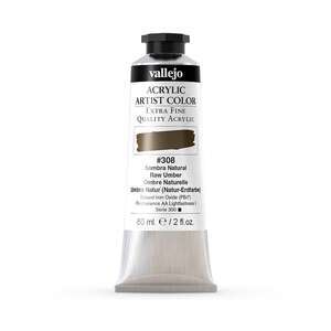 Vallejo Artist Akrilik Boya 60Ml Seri 1 308 Raw Umber - 3
