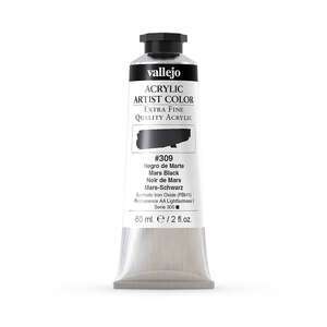 Vallejo Artist Akrilik Boya 60Ml Seri 1 309 Mars Black - 3