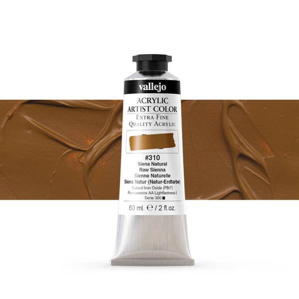 Vallejo Artist Akrilik Boya 60Ml Seri 1 310 Raw Sienna - 1
