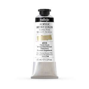 Vallejo Artist Akrilik Boya 60Ml Seri 1 315 Unbleached Titanium - 3