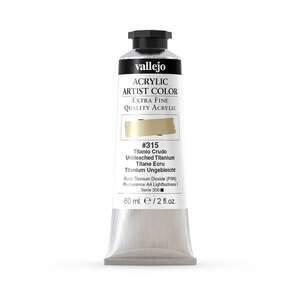 Vallejo Artist Akrilik Boya 60Ml Seri 1 315 Unbleached Titanium - 3