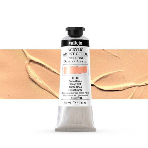 Vallejo Artist Akrilik Boya 60Ml Seri 1 316 Flesh Tint - 1