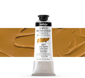 Vallejo Artist Akrilik Boya 60Ml Seri 1 317 Yellow Ochre - 3