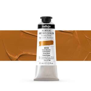 Vallejo Artist Akrilik Boya 60Ml Seri 1 318 Gold Ochre - 1